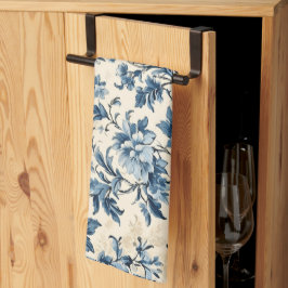 カントリーフランスのブルートワール キッチンタオル