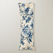 カントリーフランスのブルートワール ボディピロー (正面縦)