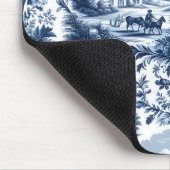 カントリーフランスのブルートワール マウスパッド (コーナー)