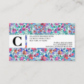 カントリーフローライチゴ水の色パターン ロイヤリティカード (裏面)