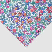 カントリーフローライチゴ水の色パターン 薄葉紙 (詳細)