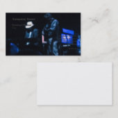 カントリーブルースミュージシャンシャドーウィインプレッション 名刺 (正面/裏面)