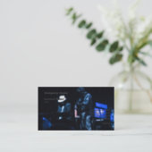 カントリーブルースミュージシャンシャドーウィインプレッション 名刺 (スタンド正面)