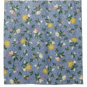 カントリーブルーフローラシャワーカーテン シャワーカーテン (正面)