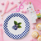 カントリーブルーベリー  ペーパープレート (パーティー)