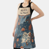 カントリーブルーラストファームハウス素朴カスタマイズ可能 エプロン (インサイチュ)