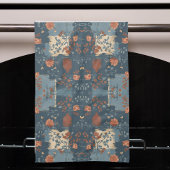 カントリーブルーラストファームハ素朴ウス キッチンタオル