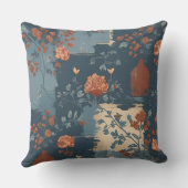 カントリーブルーラストファームハ素朴ウス クッション (裏面)