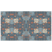 カントリーブルーラストファームハ素朴ウス テーブルクロス (正面(横))