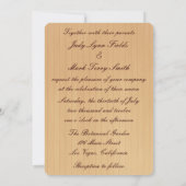 カントリーブルー素朴メイソンジャース結婚式招待状 招待状 (裏面)