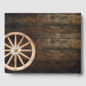 カントリーブーツハットバーンウッドズ結婚ゲストブック ゲストブック (裏面)