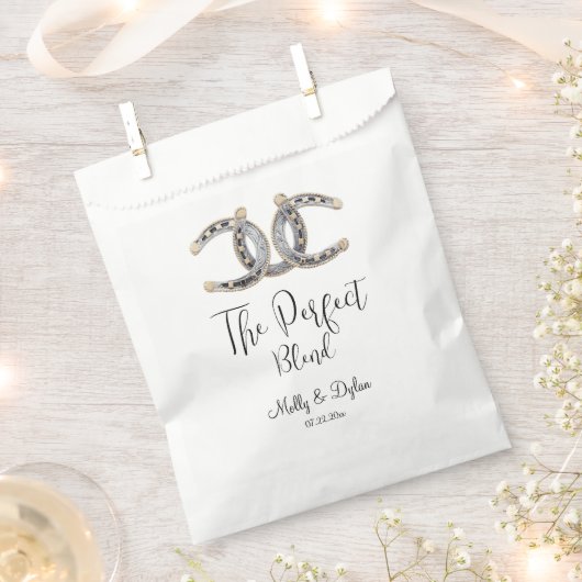 カントリーブーツハットホース結婚シューズ フェイバーバッグ (クリップ留めされた状態)