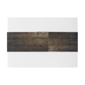 カントリーブーツハット、バーンウッド結婚ズ 招待状ベリーバンド (裏面例)