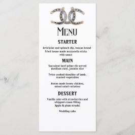 カントリーブーツ帽子バーンウッド結婚ホースシューズ メニュー