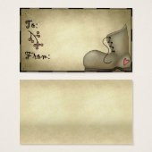 カントリーブーツ – ホリデーギフトラベル (正面&裏面)