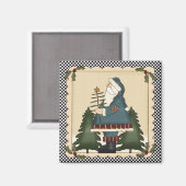 カントリープライムサンタクロース磁石 マグネット (正面/裏面)