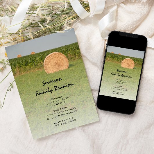 カントリーヘイバレスファームファミリー懇親会 招待状