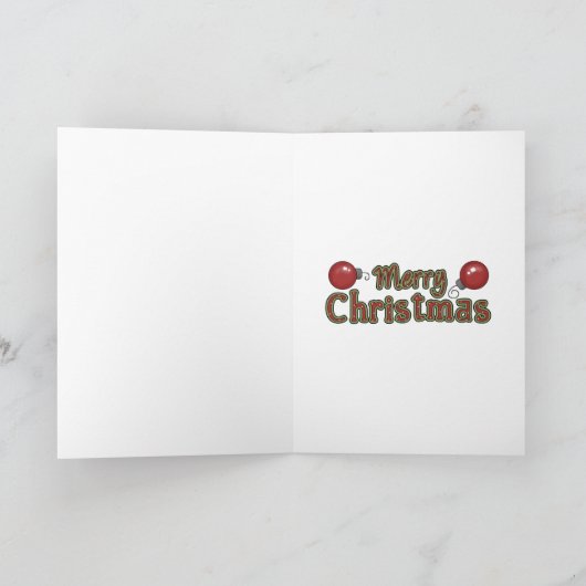 カントリーベアークリスマスカード シーズンカード (内部)