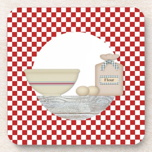 カントリーベーキングコークコースター コースター (正面)