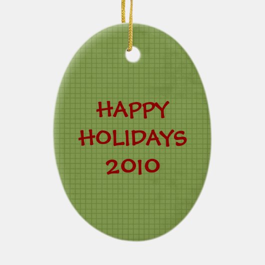 カントリーペンギン陶磁器クリスマスオーナメント セラミックオーナメント (裏面)