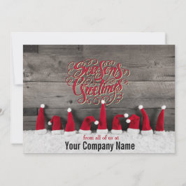 カントリーホリデーの願い企業の シーズンカード