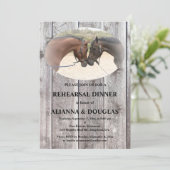 カントリーホースグレーバーンボードリハーサルディナー 招待状 (スタンド正面)