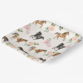 カントリーホースフローラ紙プレート ペーパープレート (傾斜あり)