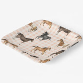 カントリーホース紙プレート ペーパープレート (傾斜あり)