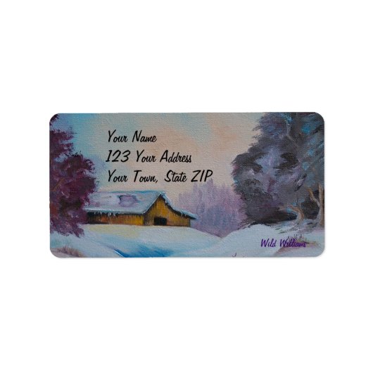 カントリーホームキャンバス ラベル (正面)