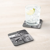 "カントリーホーム"トラクターバーンコラージュ コースター (右側)