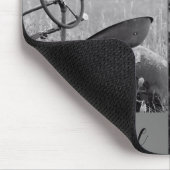 "カントリーホーム"トラクターバーンコラージュ マウスパッド (コーナー)