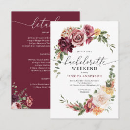 カントリーボホ素朴バチェロレッテの日程 招待状