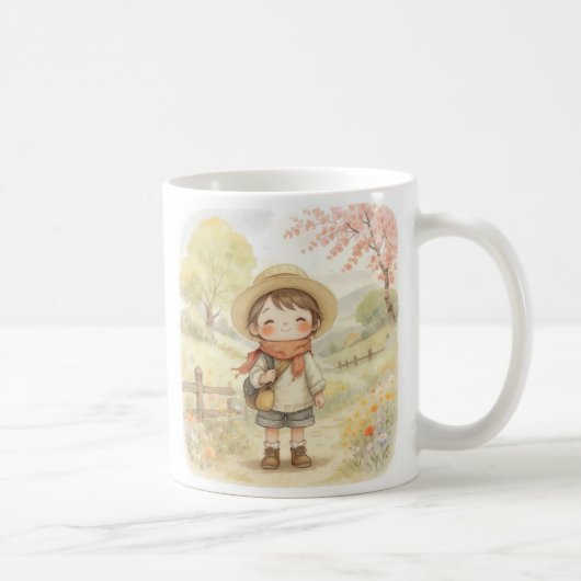 カントリーボーイ コーヒーマグ - Kind_Ones スタイル コーヒーマグカップ (右)