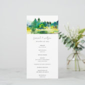 カントリーマウンテンリバーランドスケープ結婚式 プログラム (スタンド正面)