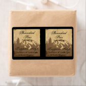 カントリーマウンテンレンジオンパーチメントキャンドルラベル ラベル (インサイチュ)