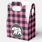 カントリーママベビーベビーシャワー少女ピンク フェイバーボックス (オープン)
