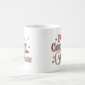 カントリーミュージックが大好き コーヒーマグカップ (中央)