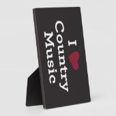 カントリーミュージックが大好き フォトプラーク (側面)