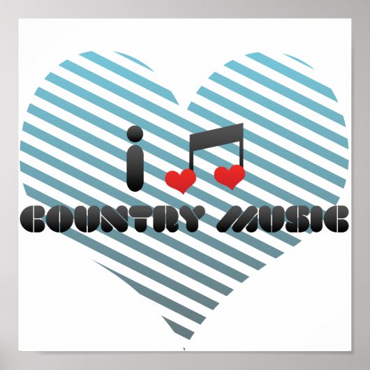 カントリーミュージックが大好き ポスター (正面)