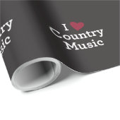 カントリーミュージックが大好き ラッピングペーパー (ロールコーナー)