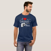 カントリーミュージックが大好き Tシャツ (正面フル)