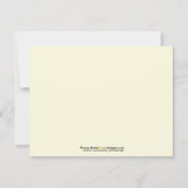 「カントリーミュージックです3つのコード」のメッセージカード(CMAs) 招待状 (裏面)