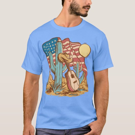 カントリーミュージックの仲間たち Tシャツ (正面)