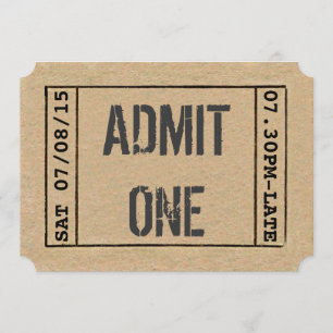 カントリーミュージックテールゲートパーティー 招待状