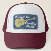 カントリーミュージックトラックハットで育つ キャップ (正面)