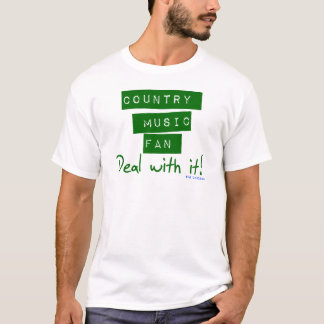カントリーミュージックファンのティー Tシャツ