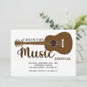 カントリーミュージックフェスティバル招待状 招待状 (スタンド正面)