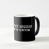 カントリーミュージック・ウィニン「N'CRYIN」 モーフィングマグカップ (正面右)