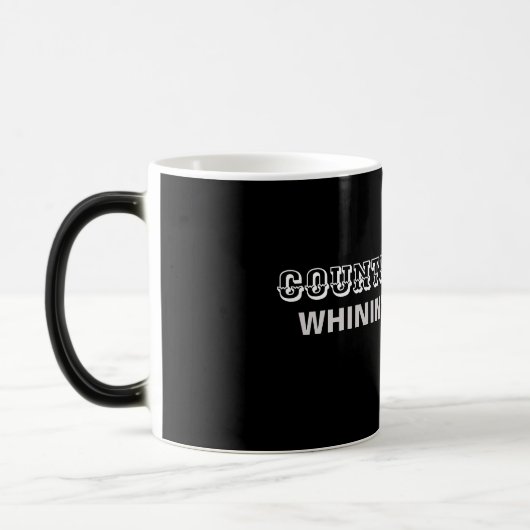 カントリーミュージック・ウィニン「N'CRYIN」 モーフィングマグカップ (左)