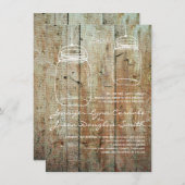 カントリーメイソンジャースバーンウッド結婚式招待状 招待状 (正面/裏面)